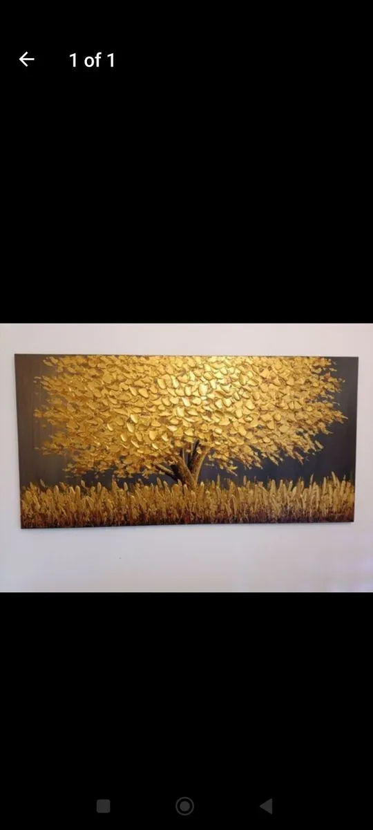 Hand painted oil on canvas