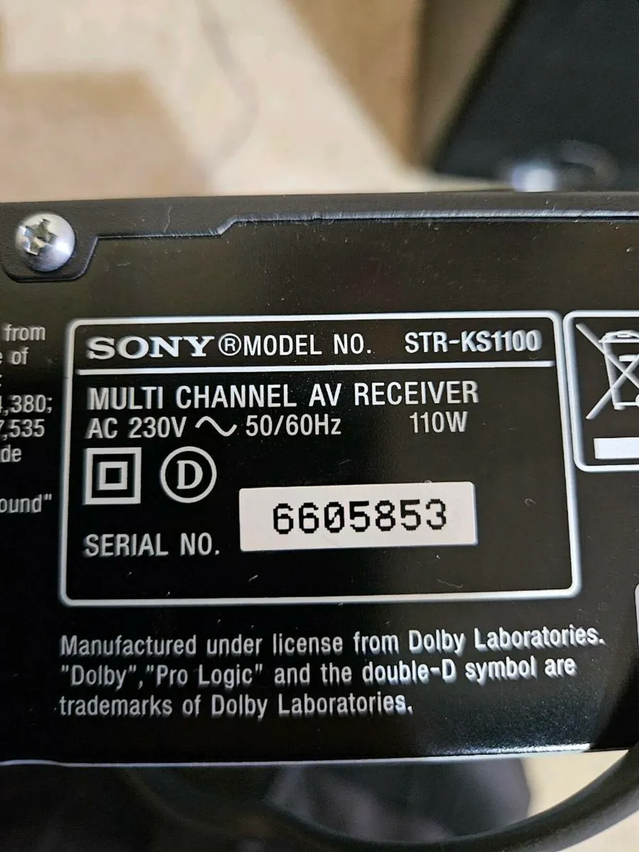 Sony DVD Home theatre system - Image 3