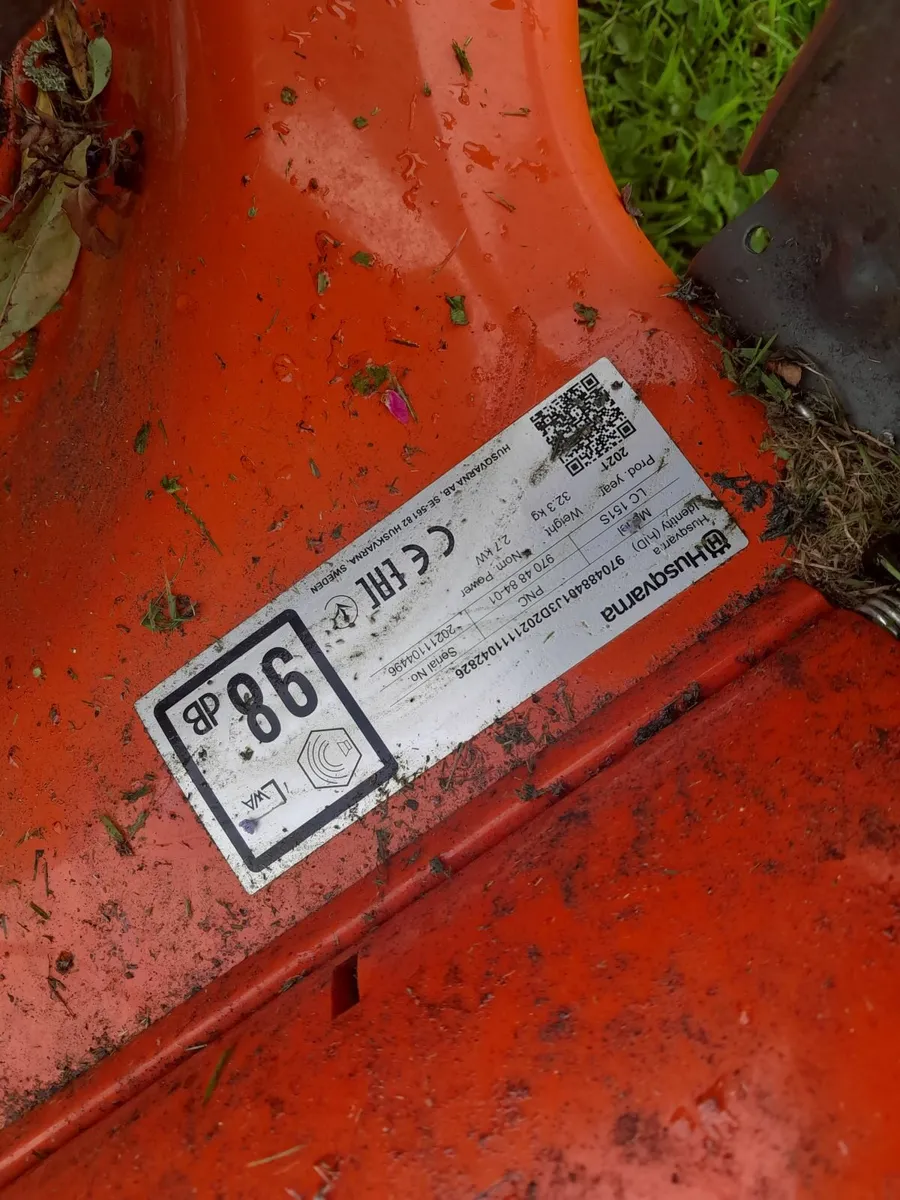 Husqvarna lawnmower - Image 1