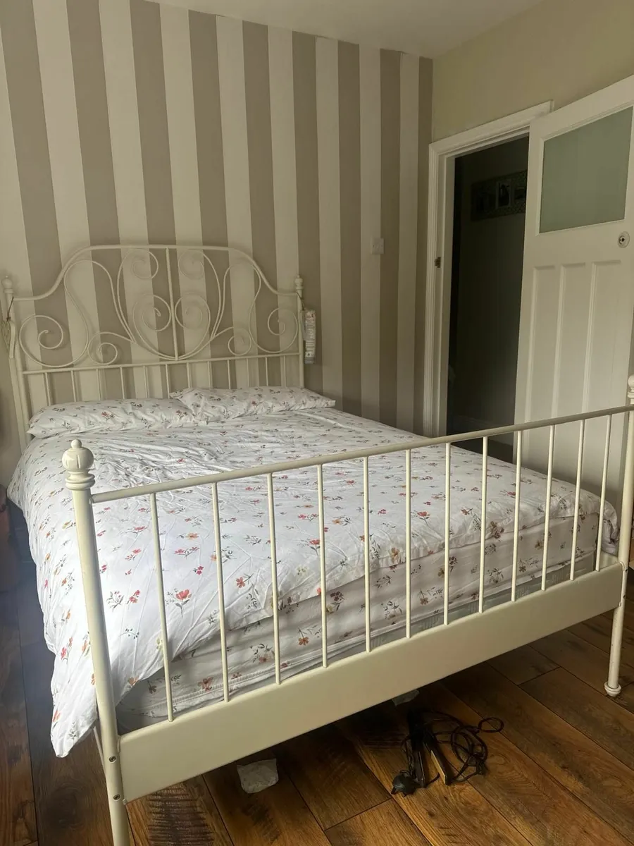 Bed frame and Mattress - Image 2