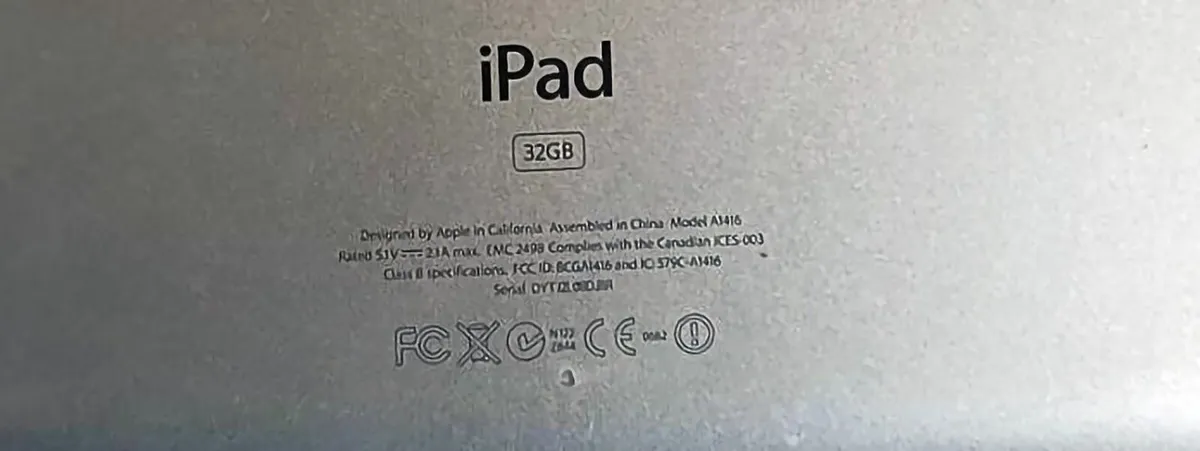 Apple iPad 3rd Gen. 32GB not working - Image 2