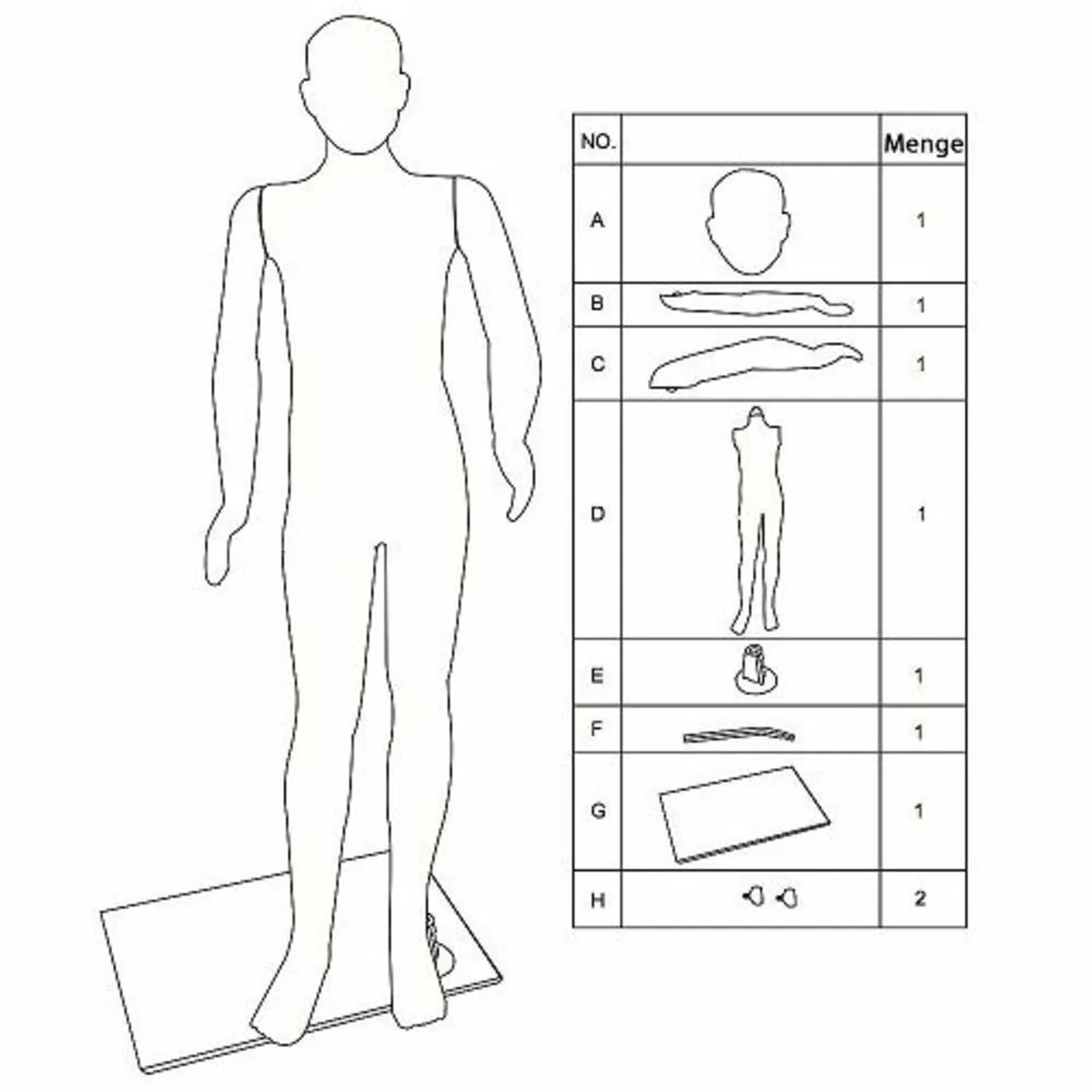 New Home Business Mannequin - FREE Delivery - Image 3
