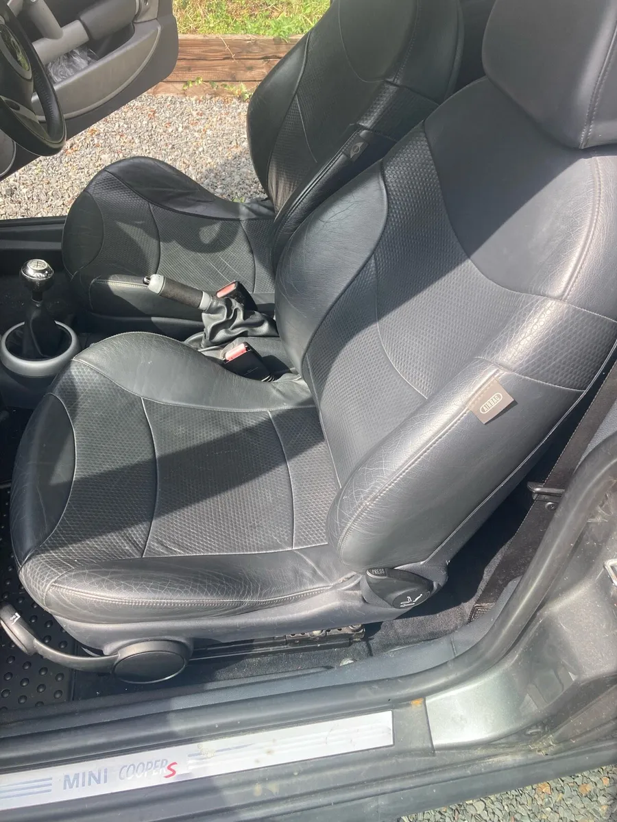 R53 Mini Cooper S leather seats 2x sets - Image 1