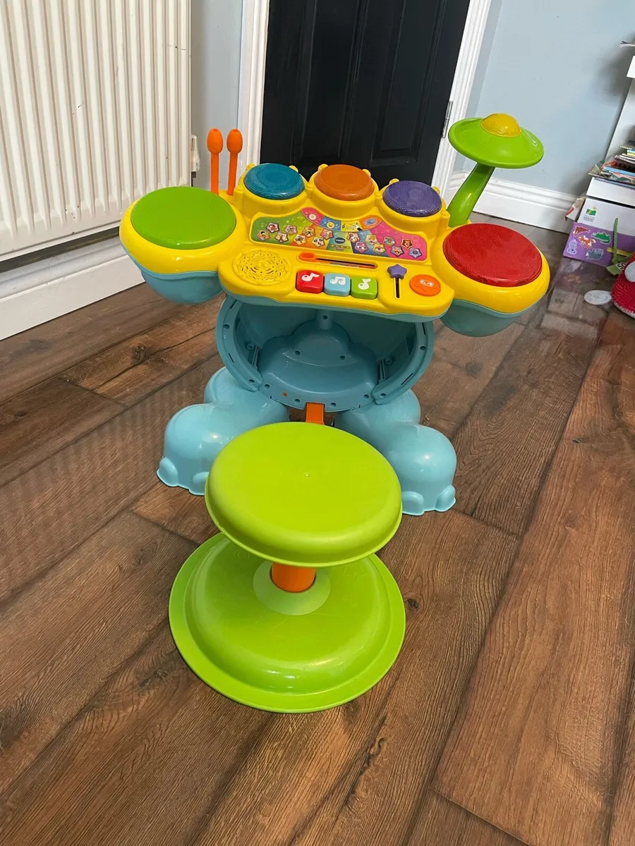 Vetch Safari Sounds Drums Musical Toy - Image 1