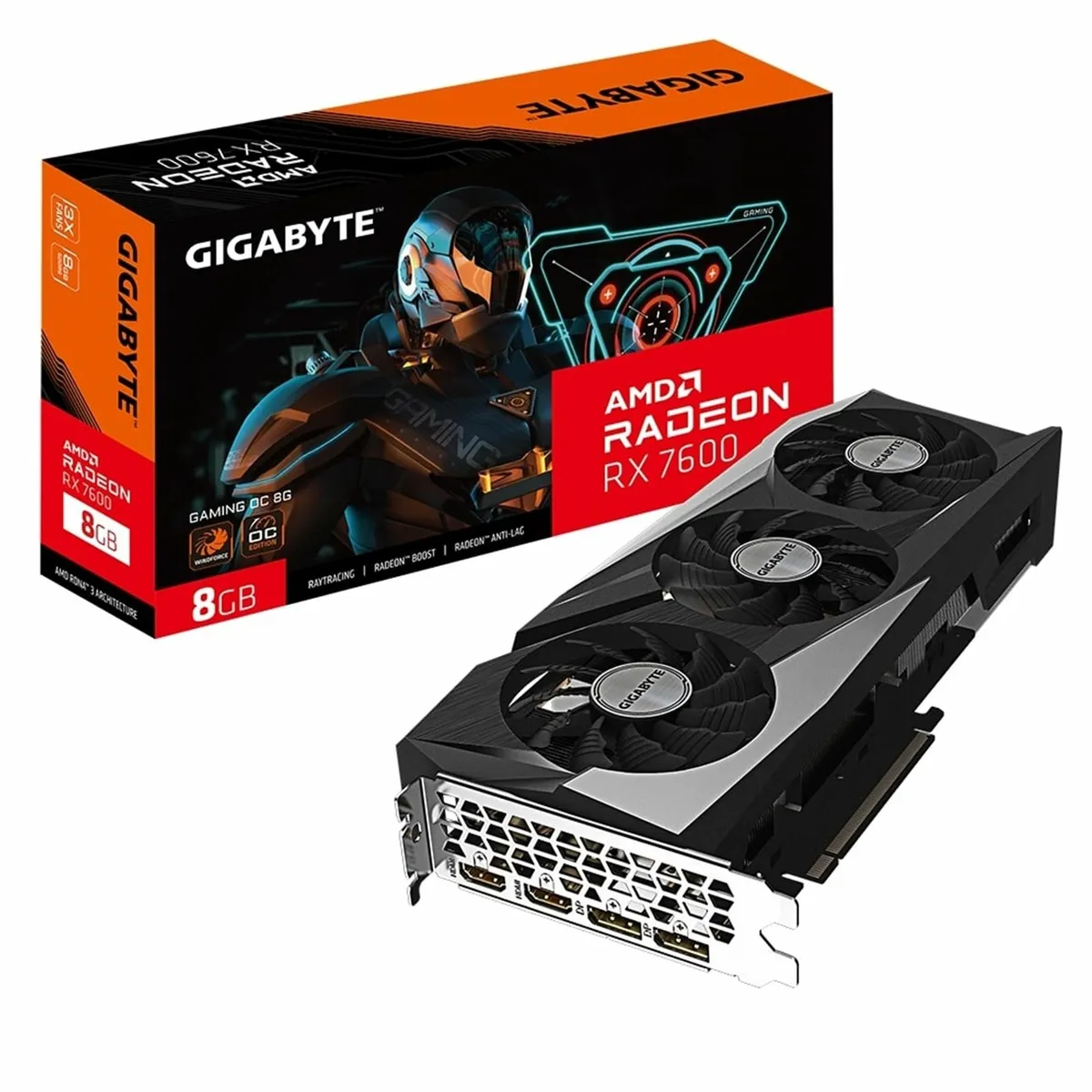 Gigabyte AMD Radeon RX 7600 8gig Graphic Card