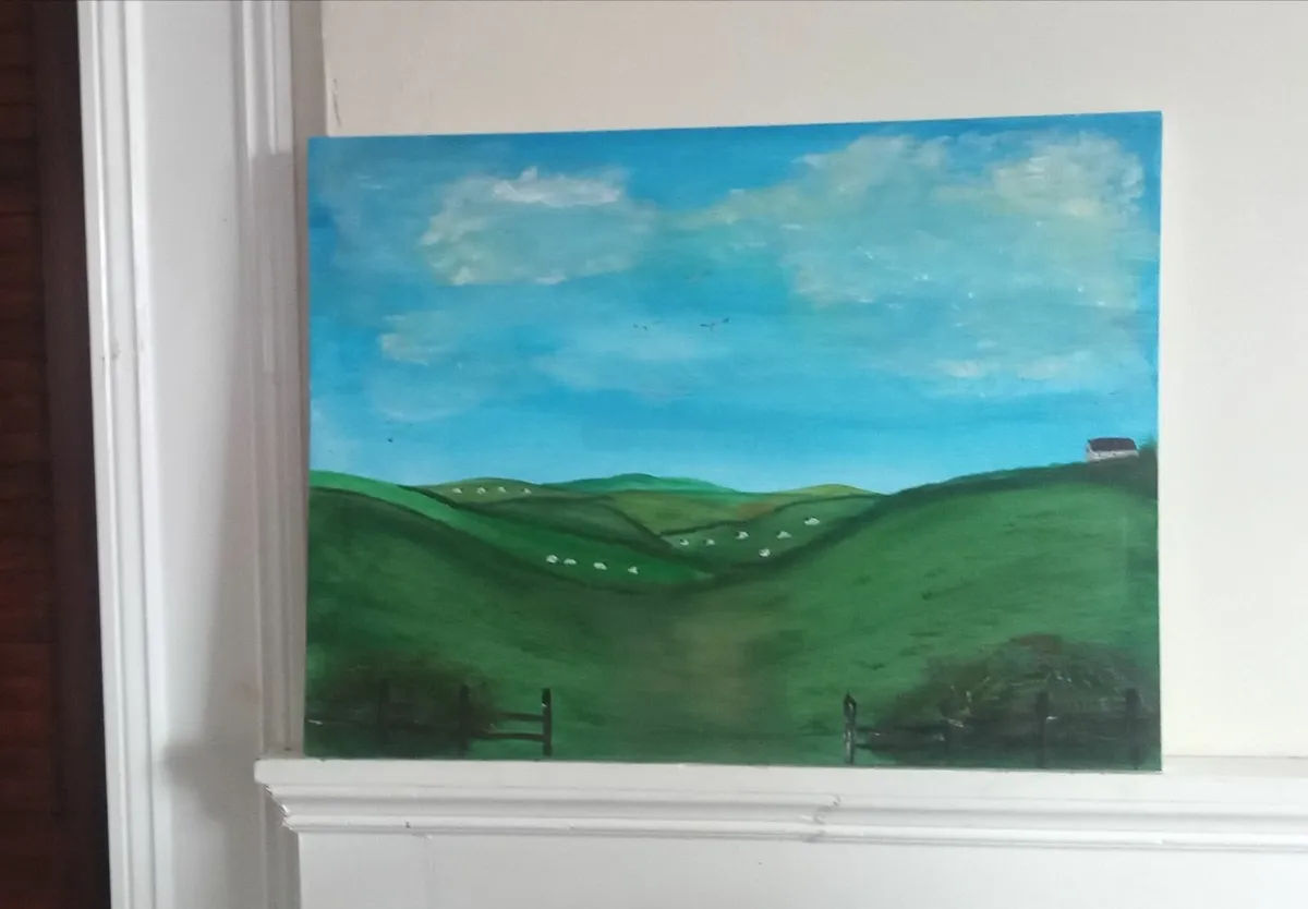 Acrylic Landscape Paintings by Winifred Cauley - Image 2