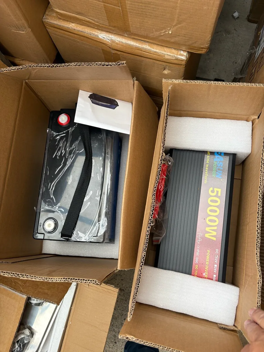 Emergency power pack 100ah to 220v new kit - Image 3