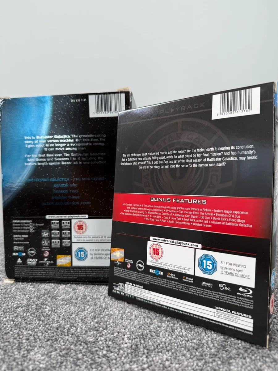 Battlestar Galactica DVD box set + Blu-ray - Image 2