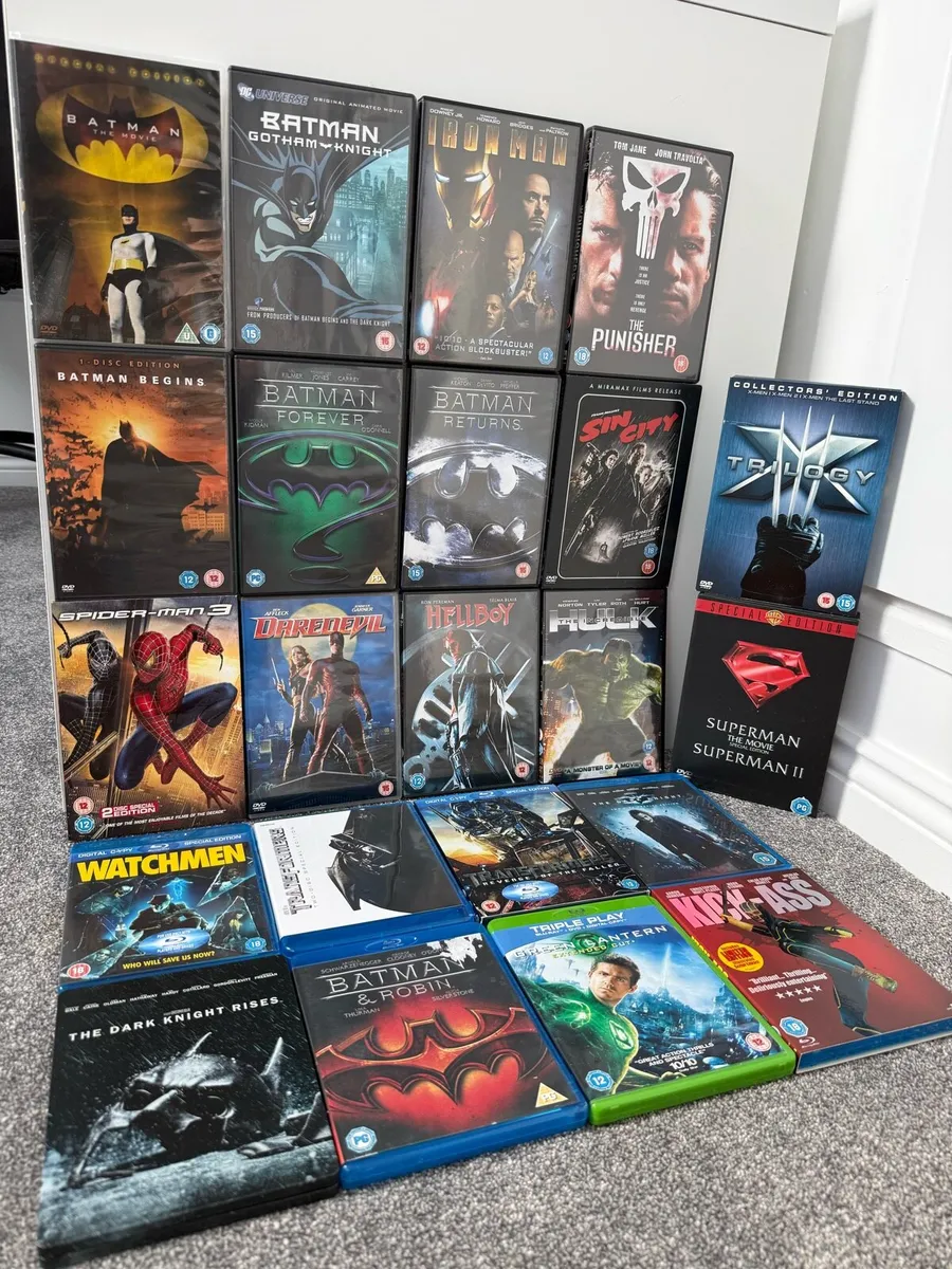 Massive comic book DVD & Blu-ray collection - Image 1