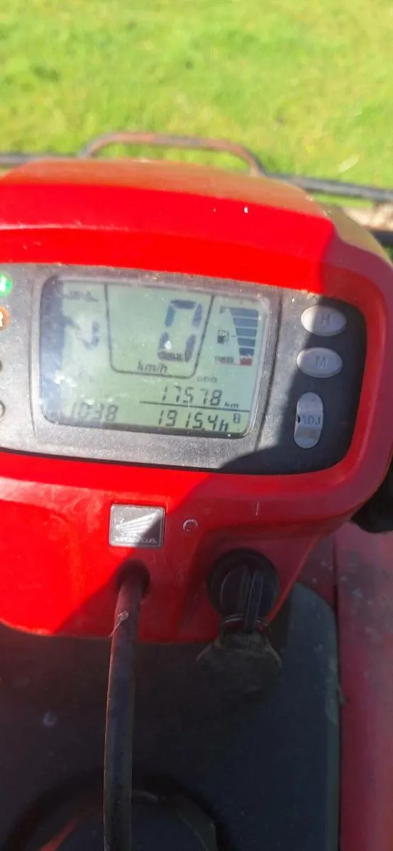 Honda 500 quad and gamberini sower - Image 1