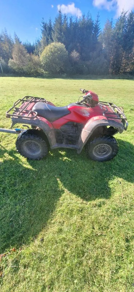 Honda 500 quad and gamberini sower - Image 3