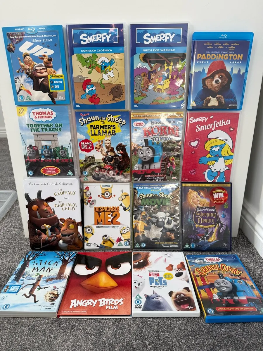 Children’s DVD’s Gruffalo Paddington Minions - Image 1