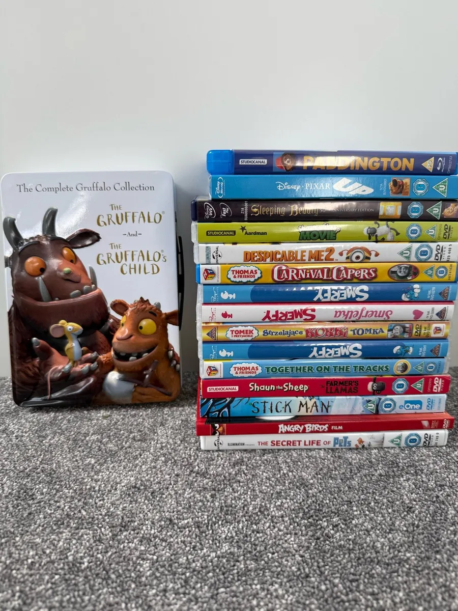 Children’s DVD’s Gruffalo Paddington Minions - Image 2