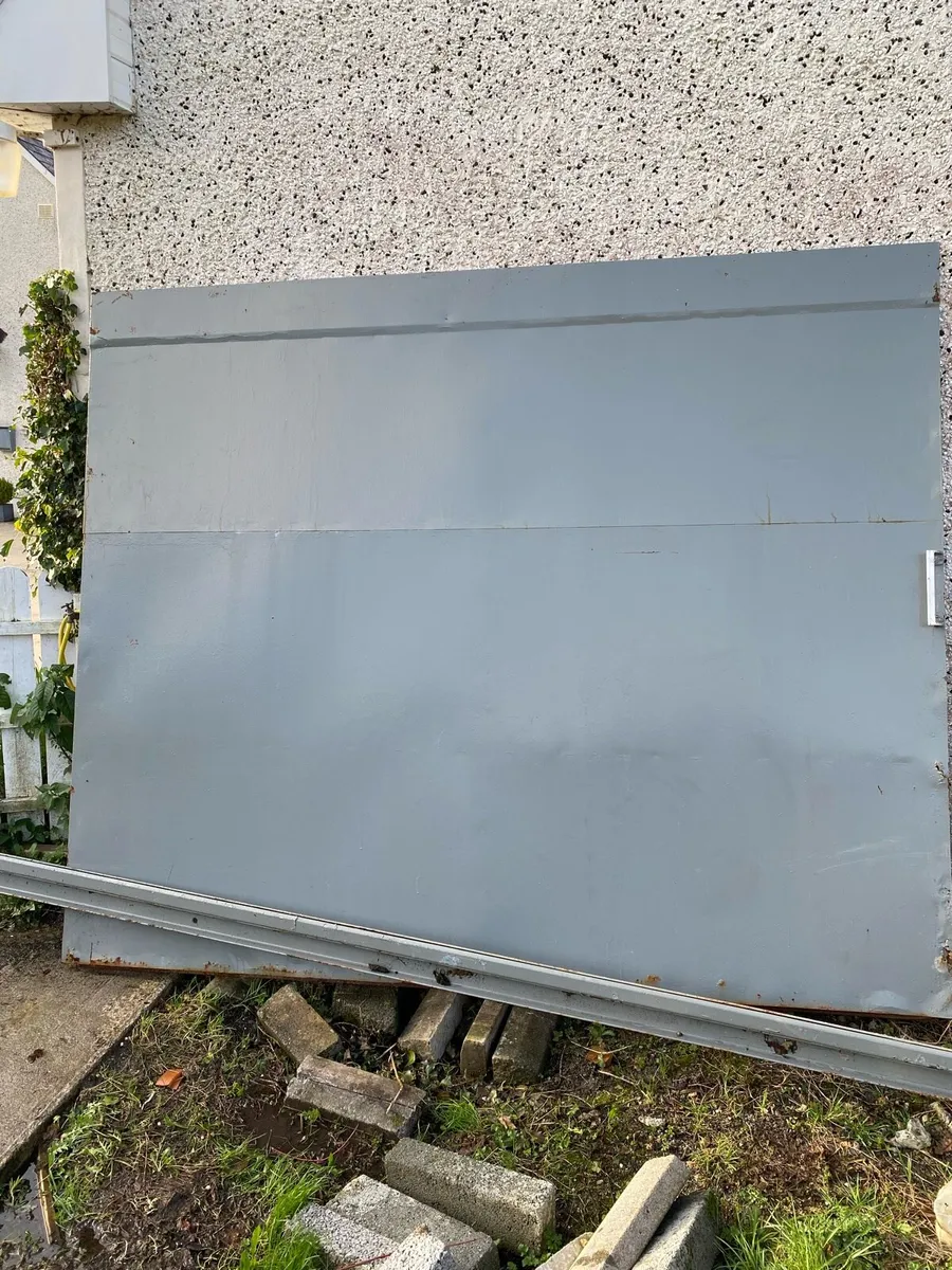 Shed / Garage metal door - Image 4