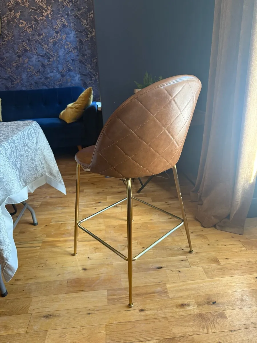 2 Bar stools - Image 1