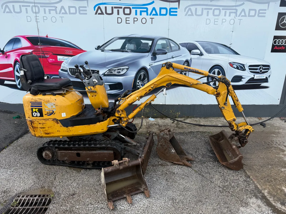 KOMATSU PC 09 MICRO DIGGER - Image 1