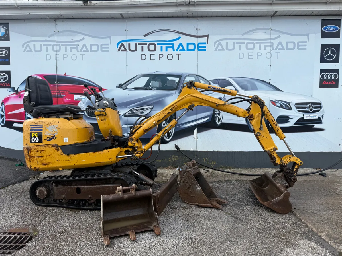 KOMATSU PC 09 MICRO DIGGER - Image 2