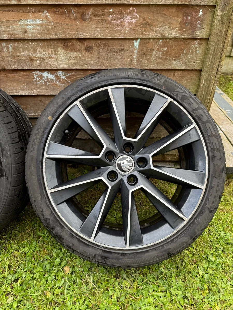 SKODA WHEEL 17” 5x100 - Image 2