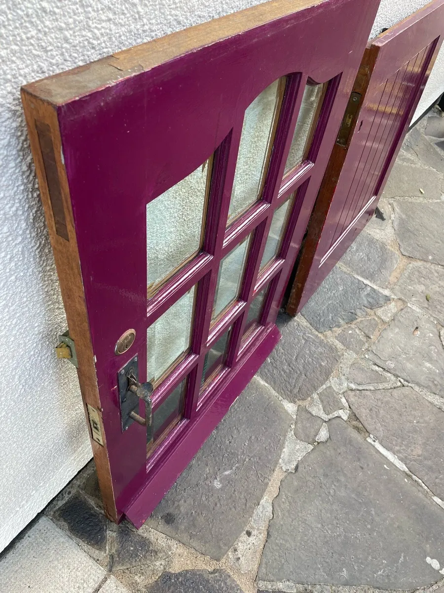 Farm house Teak  Half Door - Image 2
