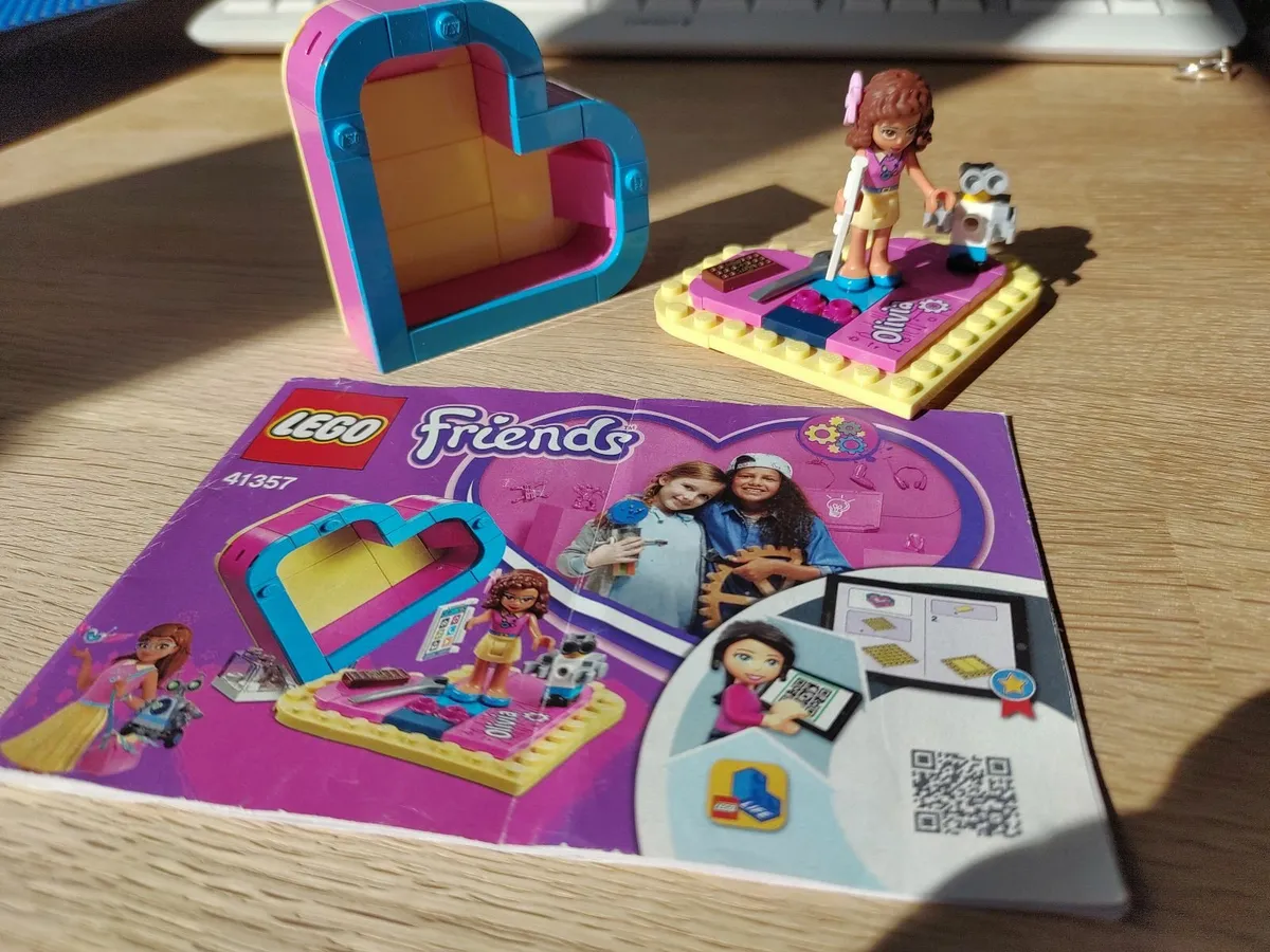 LEGO Friends 41357 Olivia’s Heart Box - Image 1