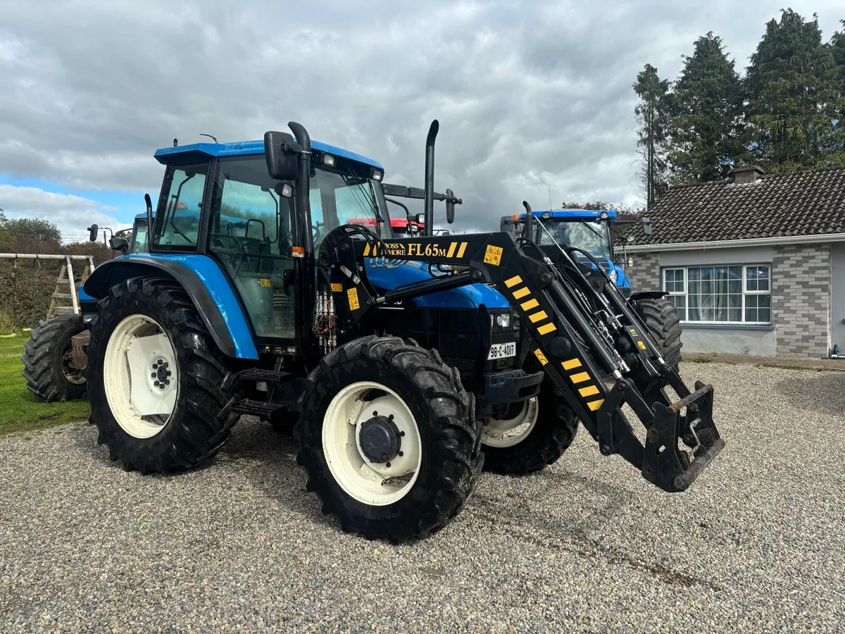 New Holland Ts100 c/w Rossmore loader - Image 2