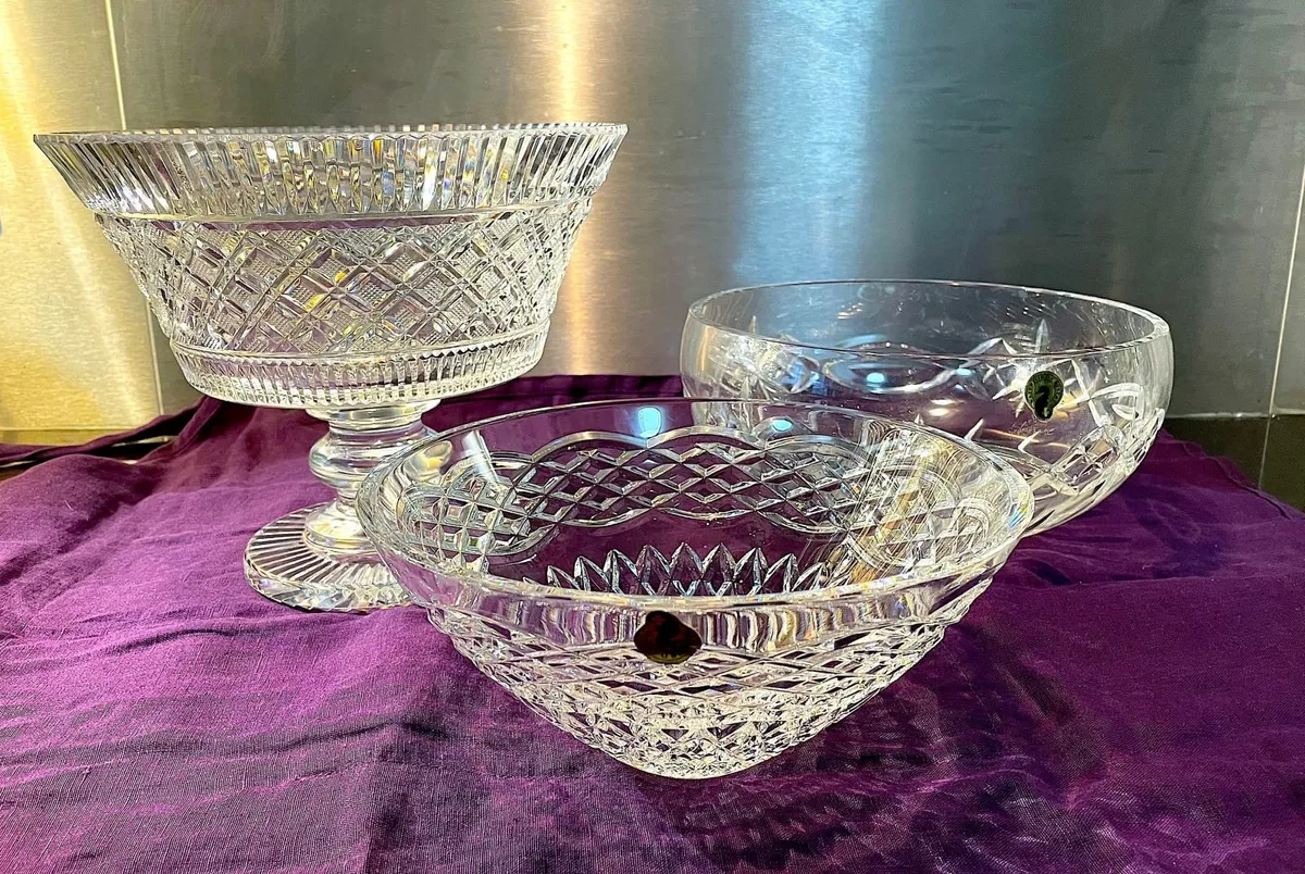 2 Waterford Bowls - Image 1