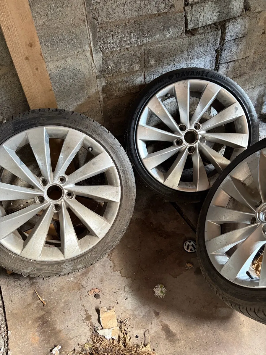 18” scirocco alloys - Image 1