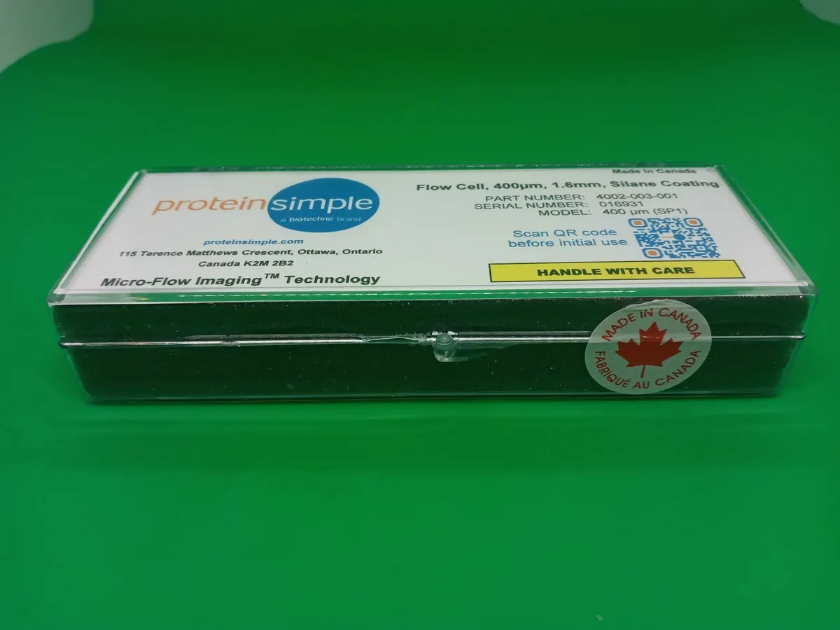 Delivery - Flow Cell, 1.6mm SP1 Silane Coating 400 - Image 1