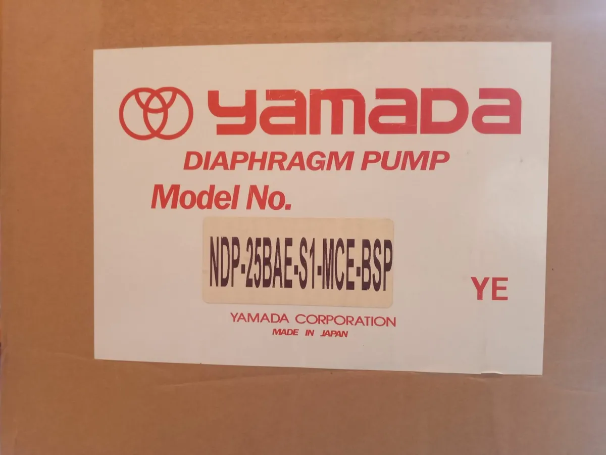Delivery - New Yamada Diaphragm Pump NDP-25BAE-S1 - Image 2