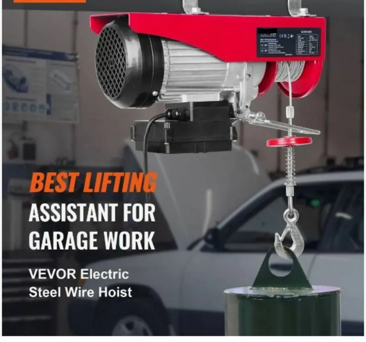 Electric Hoist, 249.5 kg Lifting Capacity - Image 3