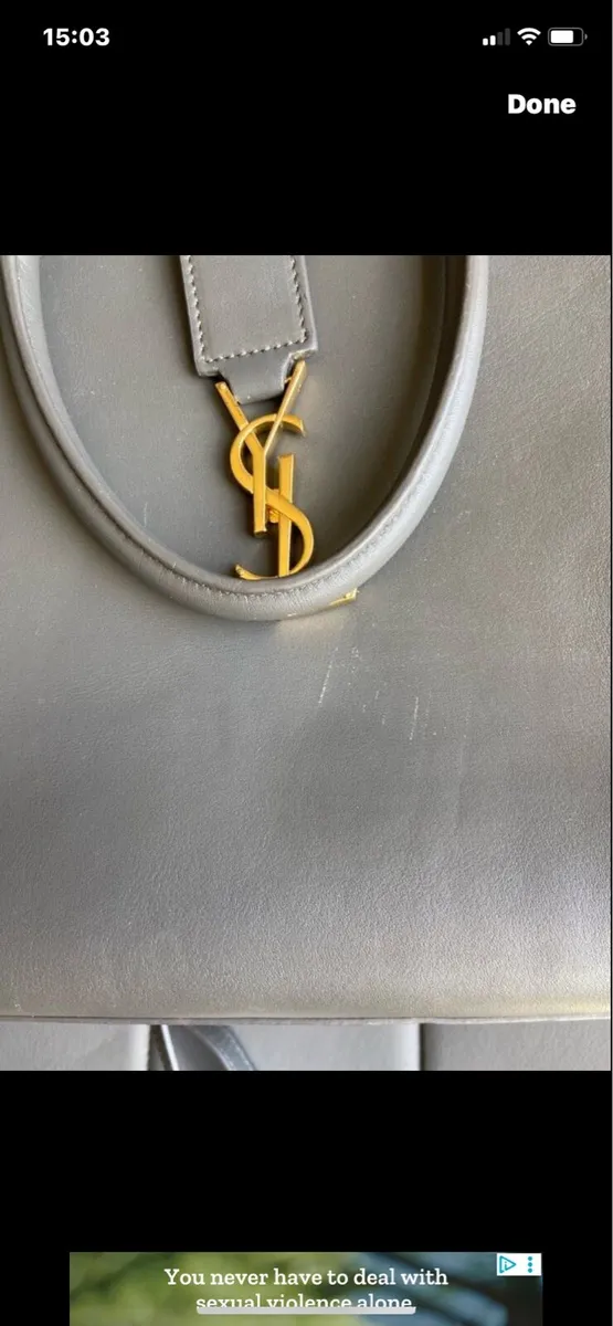 YSL Handbag Genuine leather - Image 4