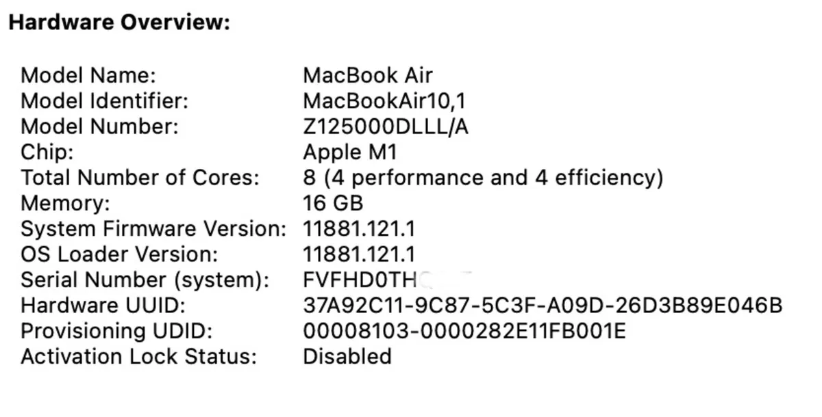 MacBook Air M1 16GB/500GB - Image 2