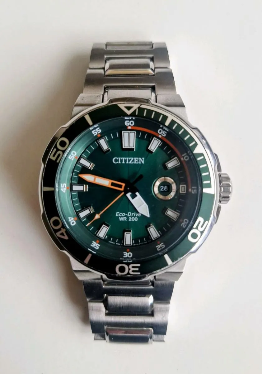 Mens Citizen eco drive watch - Image 1
