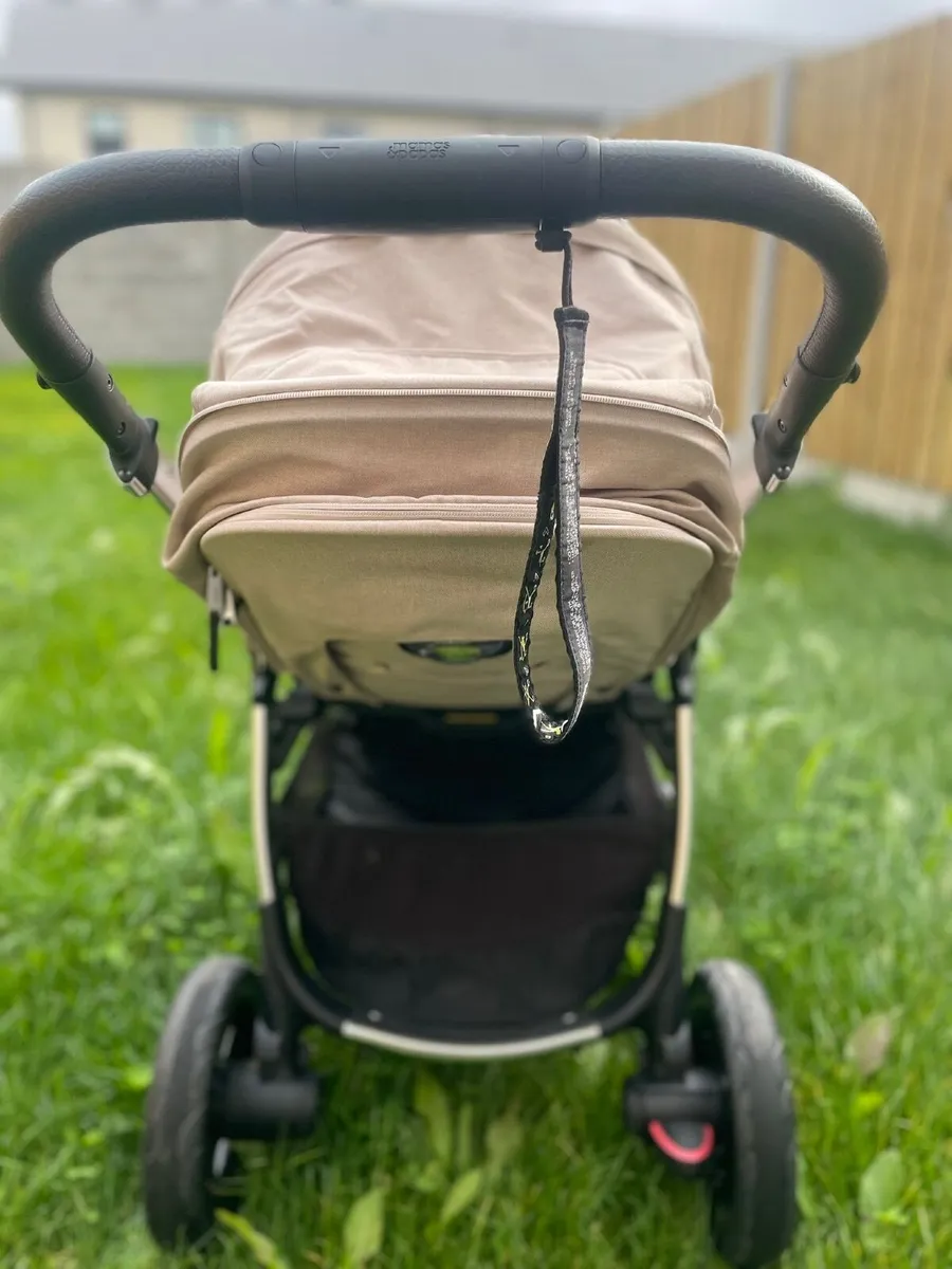 2 Pushchairs with Cybex Car seat rotating 360 - Image 1