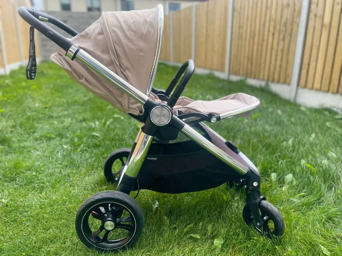 2 Pushchairs with Cybex Car seat rotating 360 - Image 2