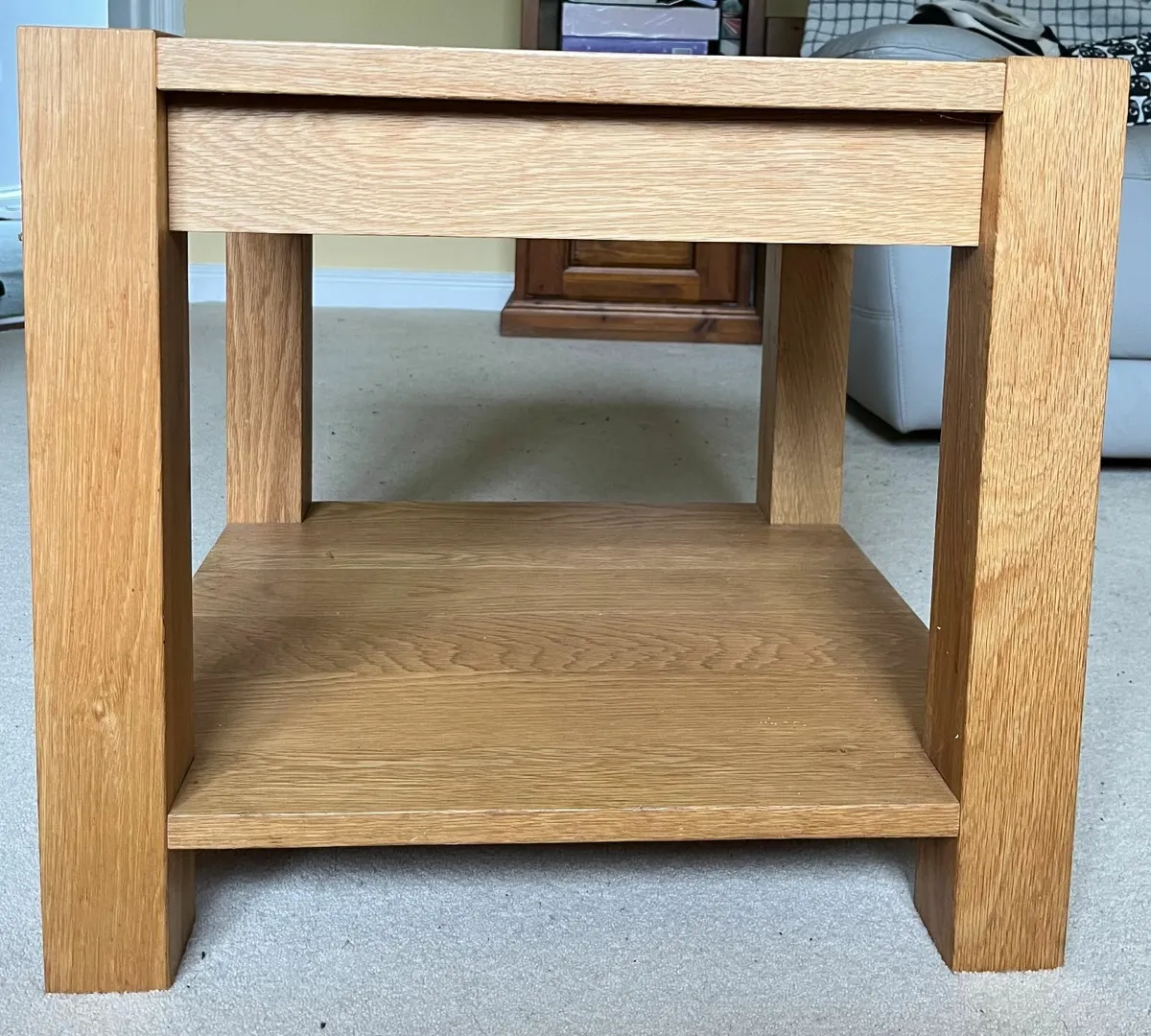 Small pine coffee table - Image 2