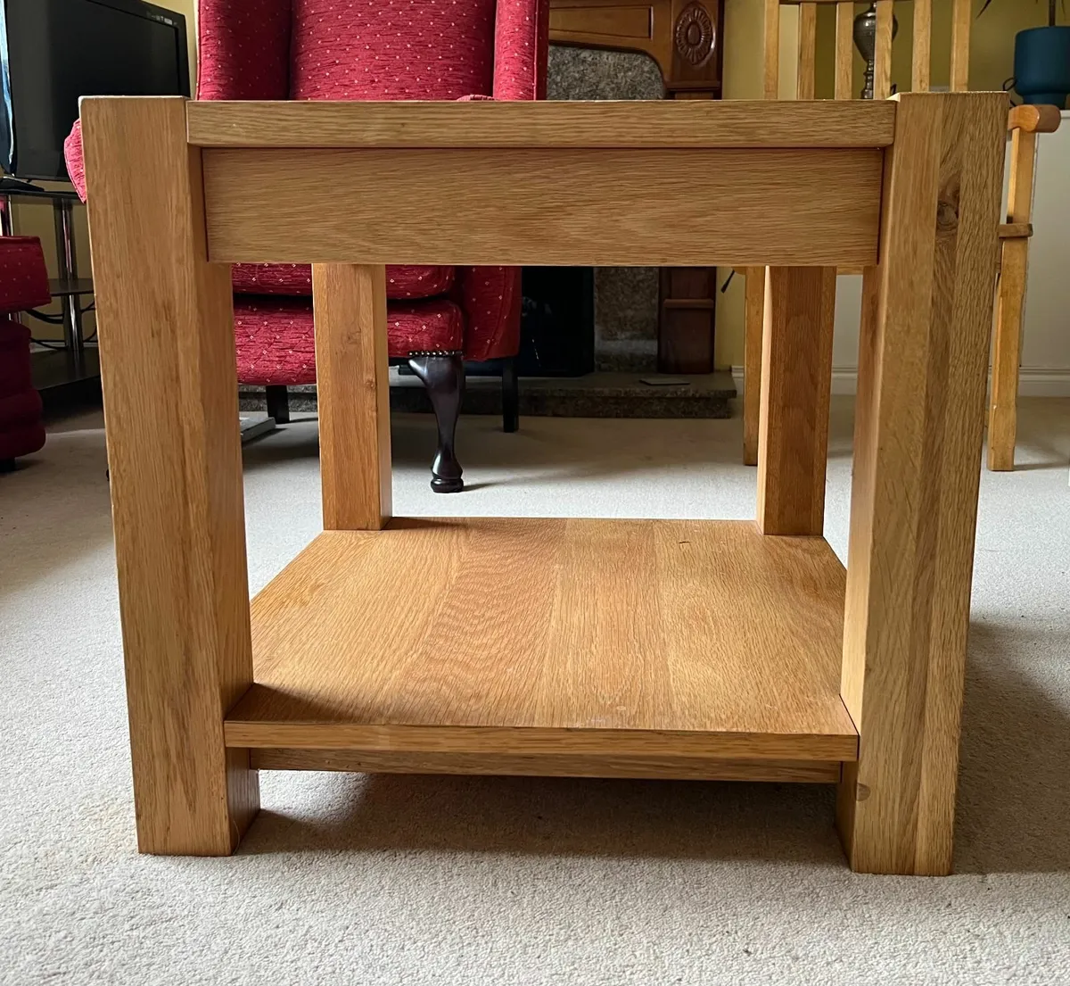 Small pine coffee table - Image 3