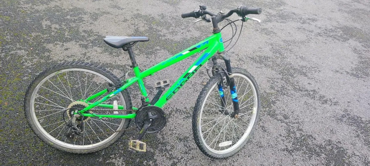 24" green mountain bike - Image 3