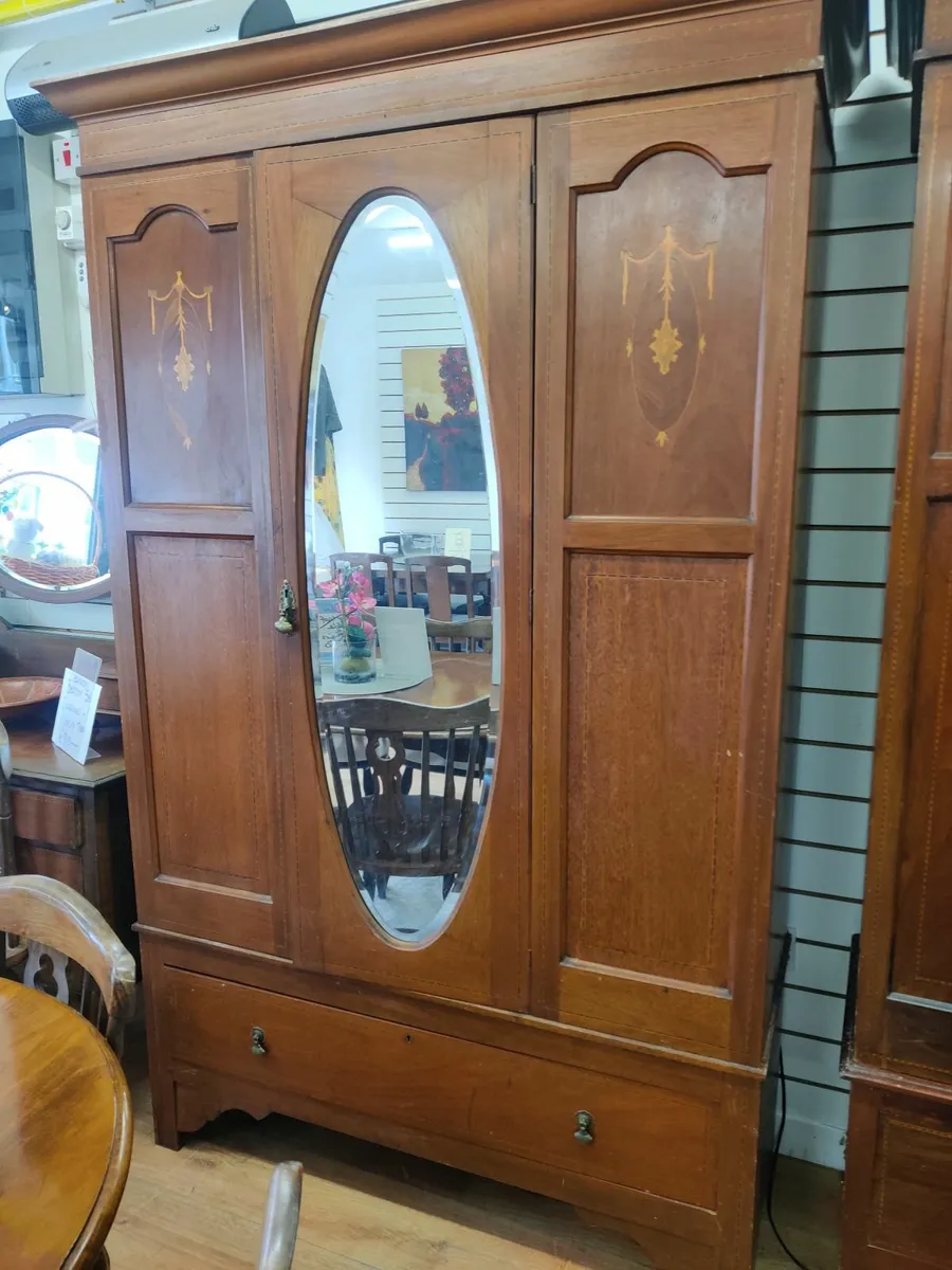Antique Edwardian Wardrobes - Image 1
