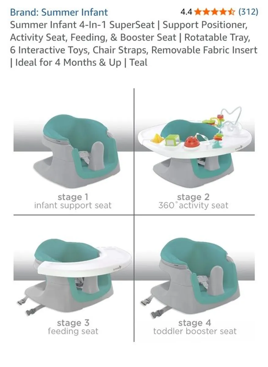 4 in 1 Activity Super Seat - Image 2