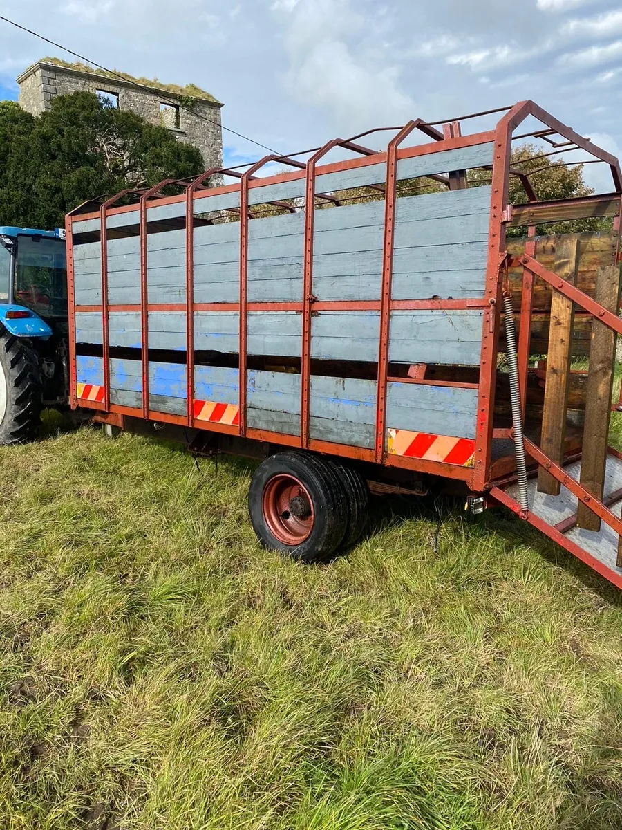 14ft x 6ft cattle/sheep trailer - Image 1