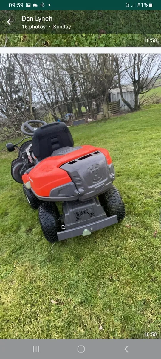 Husqvarna R214TC lawnmower - Image 2