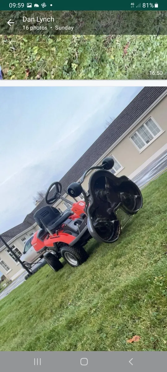 Husqvarna R214TC lawnmower - Image 1