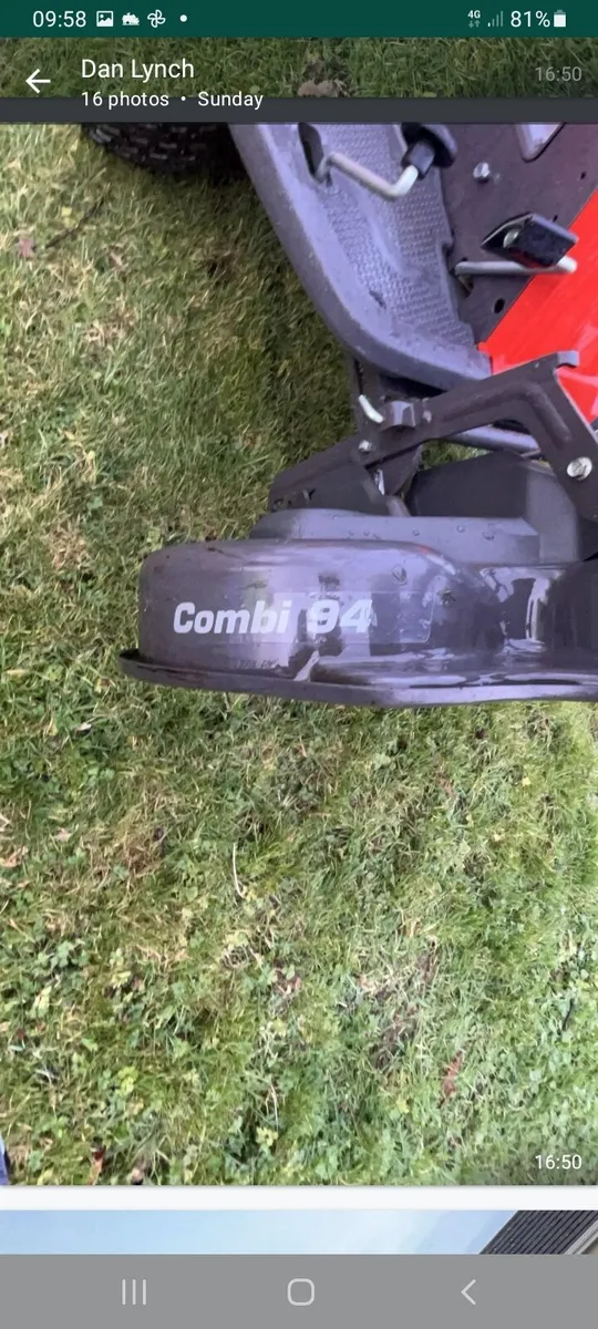 Husqvarna R214TC lawnmower - Image 3