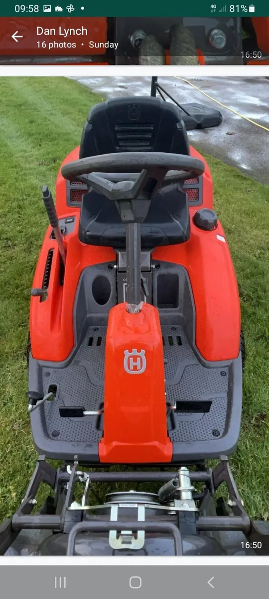 Husqvarna R214TC lawnmower - Image 4