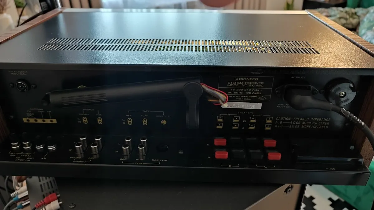 Vintage Pioneer SX-450 Receiver. Cleaned. VGC - Image 2