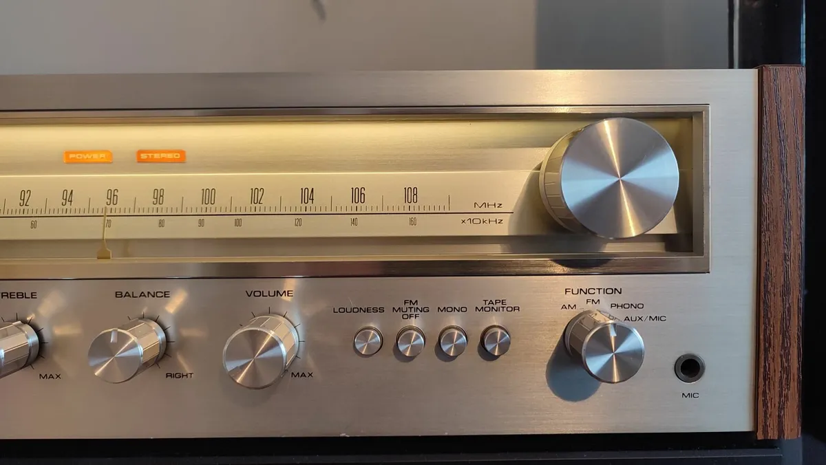 Vintage Pioneer SX-450 Receiver. Cleaned. VGC - Image 4