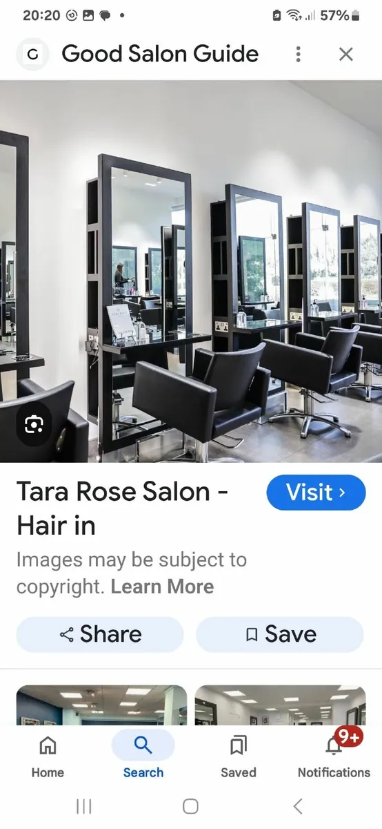 Hairdresser sections and chairs - Image 1