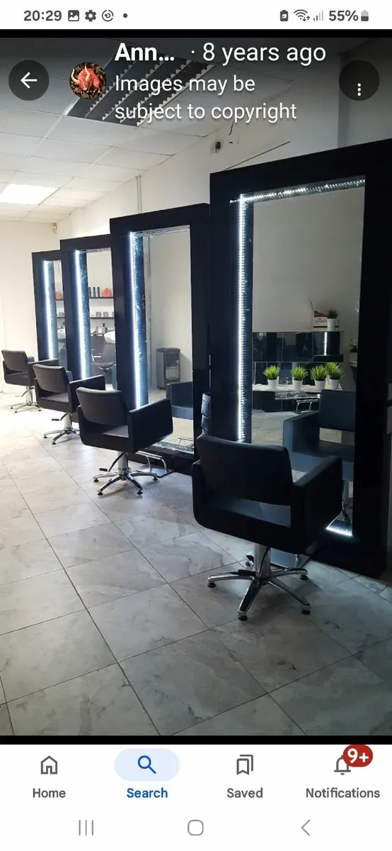 Hairdresser sections and chairs - Image 2