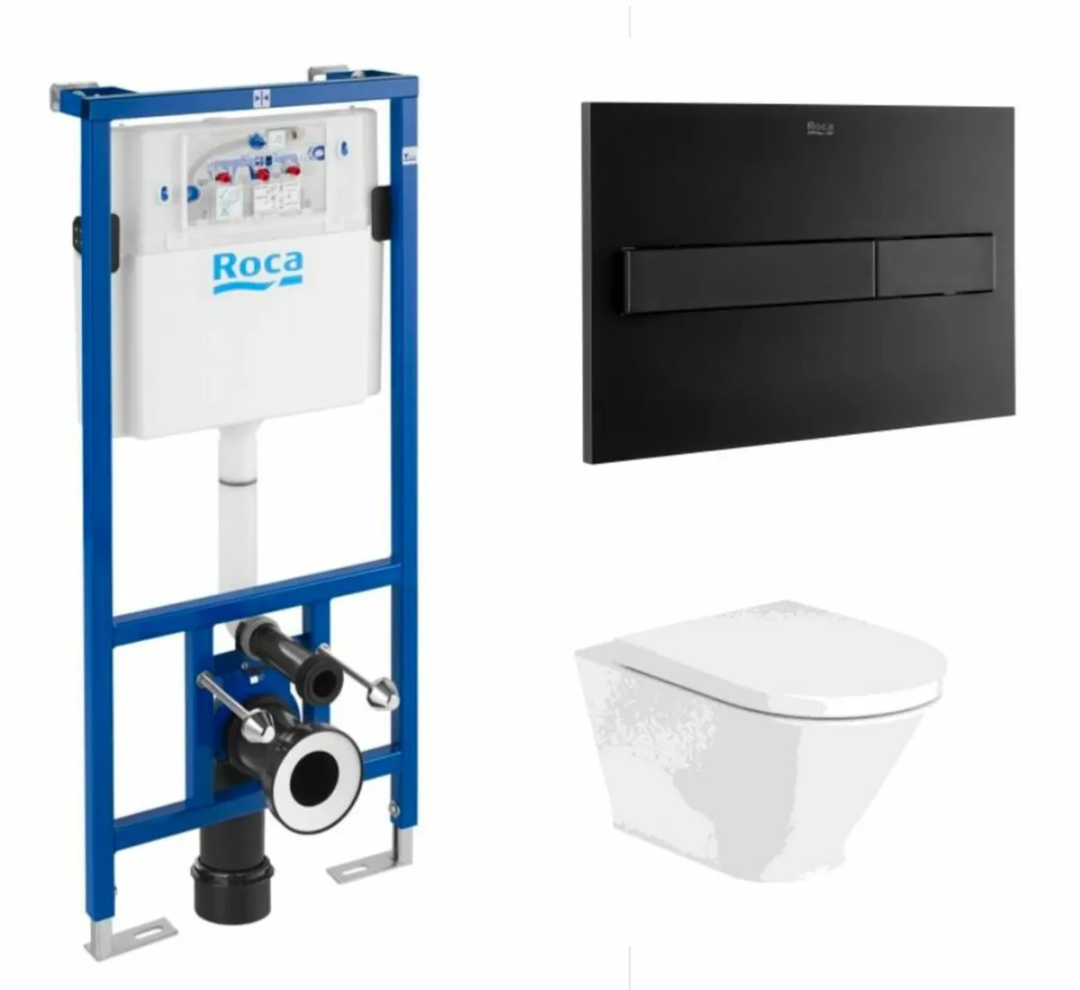 Brand new Roca Wall-hung WC set - Image 1